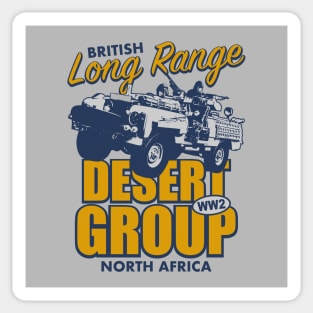 Long Range Desert Group LRDG Sticker